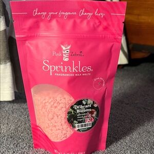 Pink Zebra Sprinkles Fragranced Wax Melts - Pink Vibrant Blooms